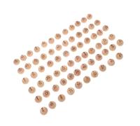 BESPORTBLE 75pcs Solid Wood Bingo Numbered Balls Portable Lightweight Lottery Game Accessories for Family Gatherings Indoor Outdoor Entertainment
