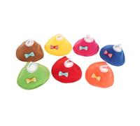 BESPORTBLE 7pcs Protection Collar Adjustable Anti-bite Elizabethan Cones Lightweight Windproof Neckwear for Parrots Parakeets Cockatiels Preventing Plume Plucking and Injuries