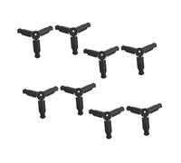 BESPORTBLE 8 PCS Foldable Phone Tripod Mini Desktop Clamp, Adjustable Mobile Holder Stand for Streaming Video and Sports Cameras, Compact Tabletop Mount for Travel and Live Broadcast