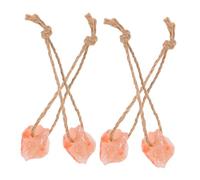 BESPORTBLE 8 pcs Pink Salt Blocks for Horses and Livestock Natural Mineral Rich Licking Bricks with Goat Minerals Convenient Individual for Deer Feed and Animal Treats