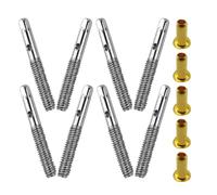 BESPORTBLE 8 Sets Piano Tuning Pins and Screws Kit for String Instruments and Violin Sturdy Metal Construction with Easy Installation Versatile Use for Piano Bridge Pins