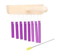 BESPORTBLE 8-tone Wind Chime Instrument Educational Boys and Girls Percussion Solid Aluminum Tube Bell Arrangement Music Learning Toy