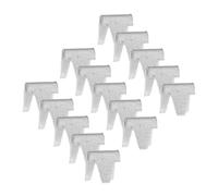 BESPORTBLE 800pcs Pet Cage Clip Bird Clasp Bird Cage Accessories J Clamps Iron Silver