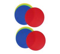 BESPORTBLE 8PCS Agility Markers Non Slip Training Discs for Soccer Football Basketball Durable Fade Resistant Floor Spots for Enhanced Focus Safety Sports Training