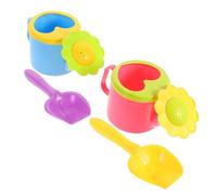 BESPORTBLE 8Pcs Beach Set for with Watering Can and for Beach Fun Lightweight and Compact for Easy Carrying Enhances Hand Eye Coordination and Imagination Random Color