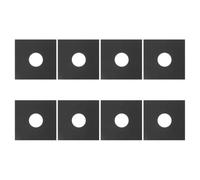 BESPORTBLE 8pcs Cardboard Vinyl Record Sleeves Double-Layer Inner Jackets Anti-Static Kraft Paper Covers Vinyl Record Protection for Music Collectors