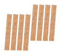 BESPORTBLE 8pcs Clarinet Neck Cork Sheets Replacement Pads Play-tested Soft Cork Instrument Repair Kit for Woodwind Mouthpiece for Classroom and Store Use