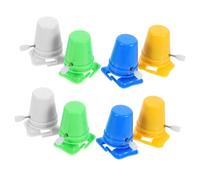 BESPORTBLE 8Pcs Clockwork Robot Movement DIY Walking Mechanism for Includes Each Grey for School Projects and Repairs