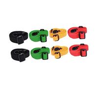 BESPORTBLE 8Pcs Durable Ukulele Strap Shoulder Belt Lightweight Instrument Accessory Mixed Colors for Easy Carrying and Secure Attachment Material