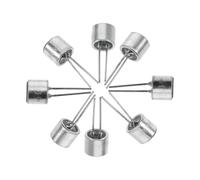 BESPORTBLE 8Pcs Electret Microphone Pickup Pin Condenser Microphone for Security Systems Voice Activated Durable for Home and Office and Audio Monitoring