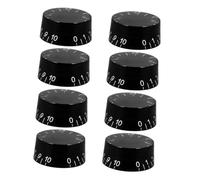 BESPORTBLE 8pcs Electric Bass Guitar Volume Knobs Durable Potentiometer Control for Fine Tuned Audio Dynamics Compatible with Various Electric Guitars and Basses