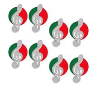 BESPORTBLE 8pcs Enamel Music Note Brooch Pins Cute Musical Instrument Lapel Pins for Clothing Bags Hats Stylish Accessories for Music Lovers and