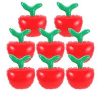BESPORTBLE 8pcs Fruit Shaped Balloons Back to School Balloons Centerpieces Hanging Blow up Decoration Back-to-school Party Decoration Red Pvc