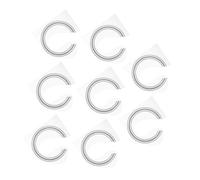 BESPORTBLE 8Pcs Guitar Rosette Decal for Acoustic Instruments Easy to Install Sound Hole Decoration High Grade Self Adhesive Designs for Enhanced Aesthetics Compatible with Guitars