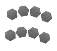 BESPORTBLE 8pcs Hexagonal Felt Soundproof Panels Noise Reducing Acoustic Wall Tiles for Soundproofing Studio Office Conference Theaters