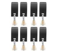 BESPORTBLE 8pcs Hiking Pole Lock Clamp Lightweight External Flip Buckle with Nut Screws for Trekking Poles and Walking Sticks Quick Adjustment Locking Handles for Stable Fixation and Easy