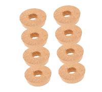 BESPORTBLE 8pcs Hydroponic Vase Cork Glass Planter Cork Lid for Hydroponics Growing Vases Brown