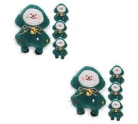 BESPORTBLE 8pcs Interactive Christmas Cat Toys Plush Teething Chew Toys for Indoor Kittens Fun Catnip Soft to Your Pet and Reduce Boredom