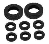 BESPORTBLE 8pcs Luggage Wheel Covers Silicone Material Quiet Travel Suitcase Caster Wheel Protection Covers
