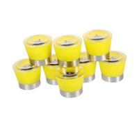 BESPORTBLE 8pcs Manual Pepper Grinder Caps Replacement Plastic Grinding Covers with Precision Grinding Head Coarseness for Kitchen Dining Picnic Restaurant Use