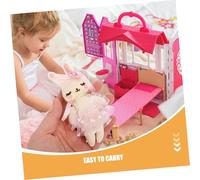 BESPORTBLE 8pcs Mini Stuffed Animal Bunny with Net Yarn Skirt Adorable Plush Easter Bunny for Cute Ballerina Cloth Rabbits for Party Favors and Decor