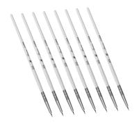 BESPORTBLE 8pcs Nail Art Brushes Soft Fine Tip Nail Manicure Tools for Polish Painting and Detailed Creativity