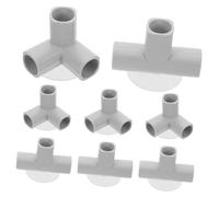 BESPORTBLE 8pcs Playpen Replacement Connectors Shaped Pipe Fittings for Indoor Fence Assembly Secure Joints for Flexible Play Configurations Easy Install and Clean