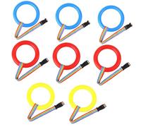 BESPORTBLE 8pcs Preschool Safety Walking Rope with Detachable Handles for Lost Leash for Organized Outdoor Group Walks Comfortable Grip Suitable for Daycare and Kindergarten Random Color