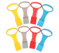 BESPORTBLE 8pcs Pull Up Rings for Playpen Walking Trainer Handles with Detachable Buckle Secure Grip Supports Independent Standing Indoor Exercise Tool for Early Walking Development