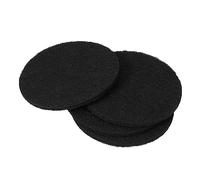 BESPORTBLE 8pcs Round Activated Carbon Filters Replacement for Kitchen Compost Bins Diameter Thick Pads Litter Box Deodorizer for Food Waste Caddy