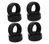 BESPORTBLE 8Pcs Scale Models Delicate Wheel Accessories with Patterned Design Enhances Appearance Performance