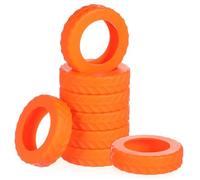 BESPORTBLE 8pcs Silicone Luggage Wheel Covers Large Φ Non Slip Caster Wheel Protectors for Suitcase Travel Bag Quiet Wear Resistant Guards
