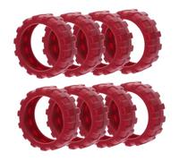 BESPORTBLE 8Pcs Silicone Suitcase Wheel Covers Slip Noise Reducing Luggage Wheel Protectors for Smooth Wheels for Airports Homes and Offices