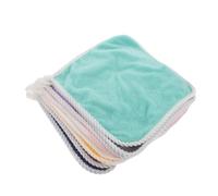 BESPORTBLE 8pcs Soft Flannel Washcloths Face Towels Multipurpose Absorbent Hand Towels for Newborn Bathroom Spa Kitchen Use