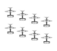 BESPORTBLE 8Pcs Stainless Steel Antproof Beehive Feet Stand, Beekeeping Base Legs for Outdoor Garden, Workshop and Home Beehive Support, Bee Keeper Hive Frame Stabilizer