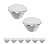 BESPORTBLE 8pcs Stainless Steel Teapot Replacement Knobs 2.3cm M4 Lid Top Handles for Glass Teapot, Ceramic Pot, Tea Kettle Lid Button Replacement Accessories for Kitchen and Dining