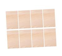 BESPORTBLE 8pcs Taekwondo Karate Breaking Boards for Adults and Wooden Martial Arts Training and Performing Boards Reusable Beige Karate Practice Equipment for Skill Development