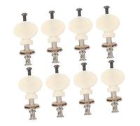 BESPORTBLE 8pcs Ukulele Tuning Pegs Tuners with Ergonomic Round Handles for Accurate Sound Compatible with Various Ukulele Models Durable Instrument Parts