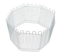 BESPORTBLE 8pcs Wire Pet Amusement Park Fence for Small Animals Easy to Assemble Transparent Pet Cage for Hamsters Guinea Pigs Use