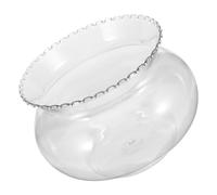 BESPORTBLE 900ml Plastic 5 Pcs Desktop Goldfish Tank Multi-function Betta Tank Unique without Burrs Eye-catching Decoration for Fish and Plant