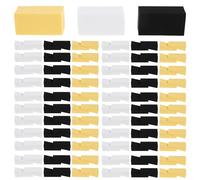 BESPORTBLE 90pcs Triangle Makeup Sponges for Face and Art Projects Gentle Blending Sponge Wedges for Home Décor and Watercolour Painting