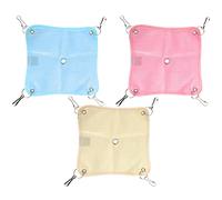 BESPORTBLE 9pcs Breathable Pet Hammocks for Animals Hanging Bed for Hamsters Squirrels and Mice Soft Mesh and Pet Accessory for Active and Happy