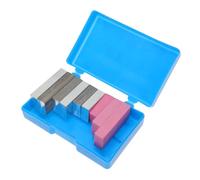 BESPORTBLE 9pcs Cuboid Group Density Experiment Kit with Aluminum Iron Plastic Blocks for Teaching Science Comparison Educational Tool with Portable Storage Box Random Color