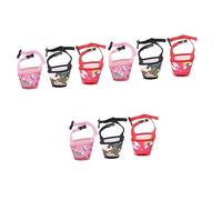 BESPORTBLE 9pcs Dog Muzzle Professional Dog Mouth Cover for Safe Barking Biting and Chewing Prevention and Portable Design for Outdoor Use Random Style