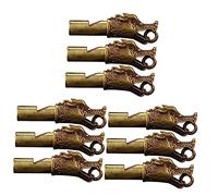 BESPORTBLE 9pcs Dragon Copper Whistles Portable Whistle Keychain for Teachers Referees Loud Crisp Sound for Outdoor Activities Hiking Unique Dragon Design Great Option