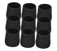 BESPORTBLE 9Pcs Guitar Stand Leg Pad Cover Non Slip Foot Protector for Secure Storage Display of Acoustic and Electric Instruments