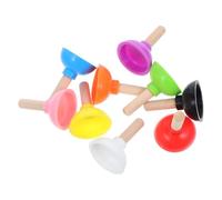 BESPORTBLE 9pcs Mini Plunger Trick Prop with Realistic Silicone and Wood Material, Portable Magic Prank for Stage Performances and Home Entertainment, Creative Design for