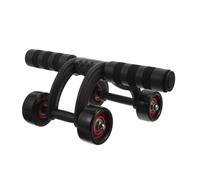 BESPORTBLE Fitness Roller 4 Wheels Ab Roller, Abdominal Core Trainer Machine - Home Workout Equipment for Man Core Workouts Exercise Roller