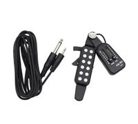BESPORTBLE Acoustic Guitar Pickup Sound Hole Transducer with Volume Control Easy Install for String Acoustic Guitars with Sound and Low Feedback