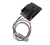 BESPORTBLE Acoustic Guitar Pickup with Built-in Preamp, under Saddle Piezo Pickup with 3-band Eq, Plastic Control Panel, Universal Plug and Play Acoustic Guitar Accessory for Live